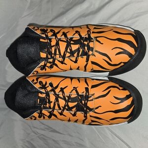 Tiger Stripe Athletic Shoes - Orange and Black. New With Box